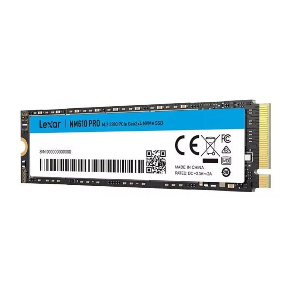 Lexar NM610 Pro SSD NVMe M.2 PCIe Gen3x4