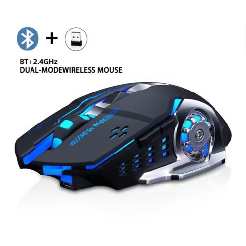 Souris Gamer Sans Fil Dual Mode – Bluetooth + 2.4GHz