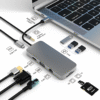 Hub USB Type-C 10-en-1 avec Port RJ45 – USB 3.0